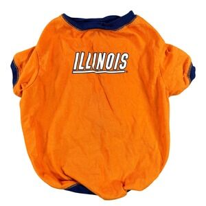 Illinois Fighting Illini Toddler‎ Apparel Orange Navy T-Shirt Medium